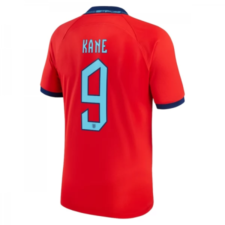 Billiga Fotbollströjor England Kane 9 Borta tröja WM 2022 Kortärmad